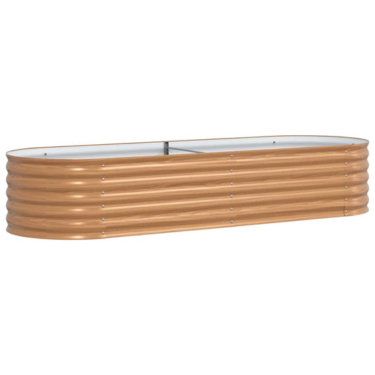 Cama Elevada Marrón 240 X 80 X 44 Cm Acero_0