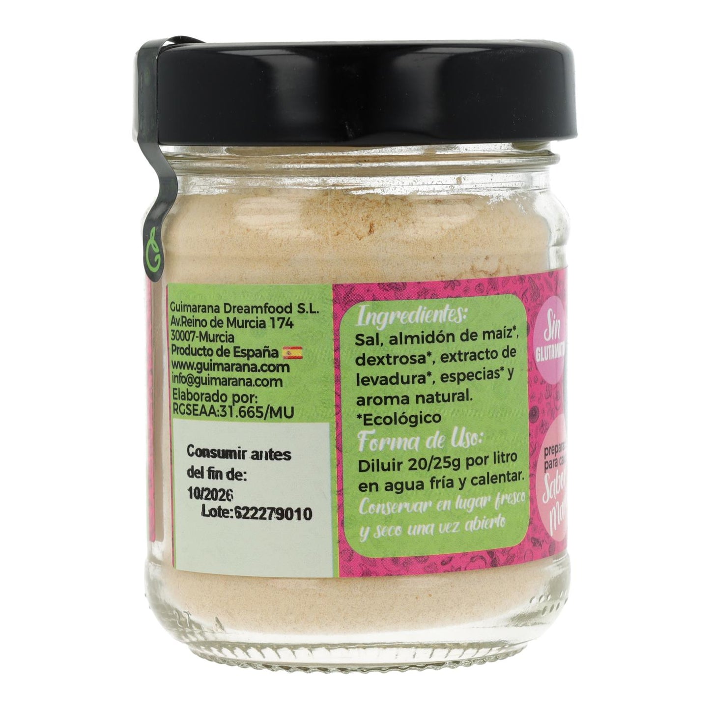Caldo de marisco vegan ECO Guimarana 125 g