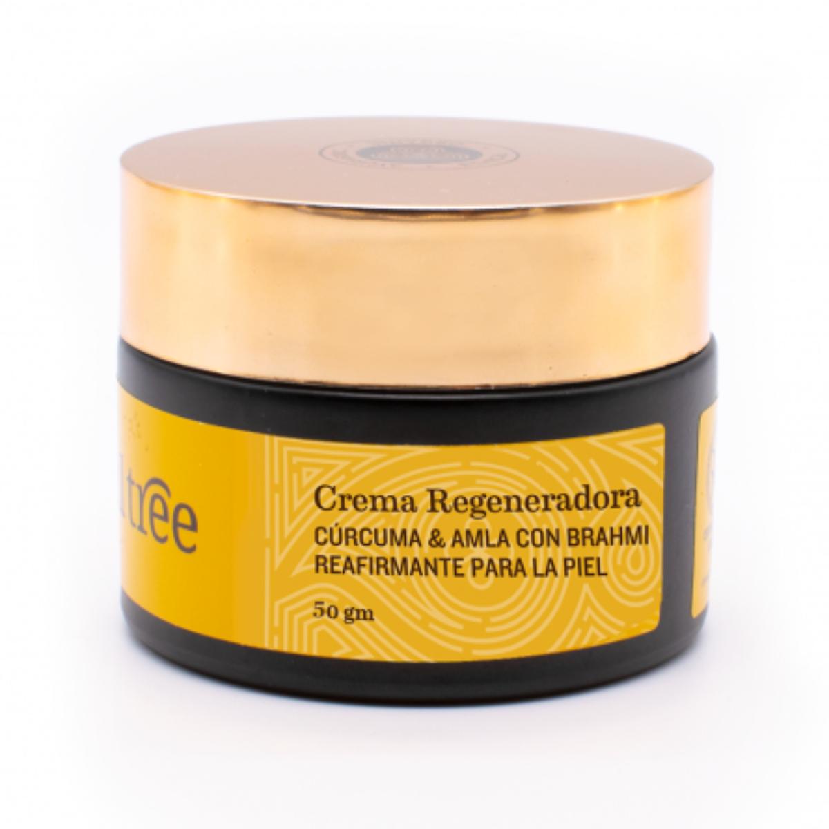 Soultree Creme Facial Regenerador Antirrugas Cúrcuma, Amla e Bhrami 25g