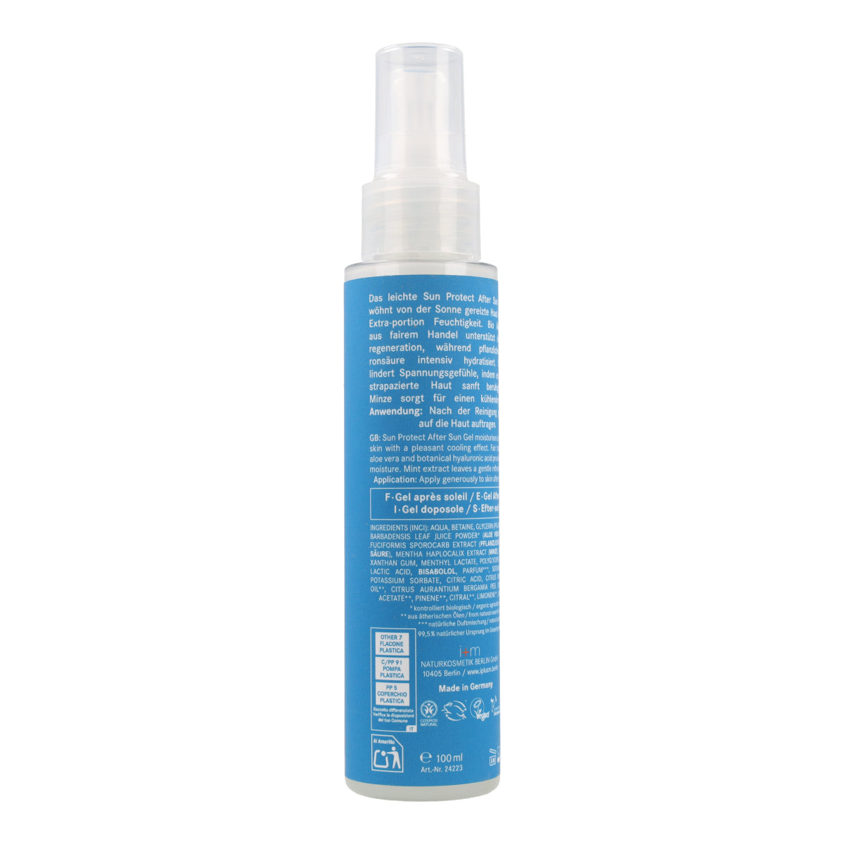 Gel Pós-Sol Natural Cuidado I+M 100ml