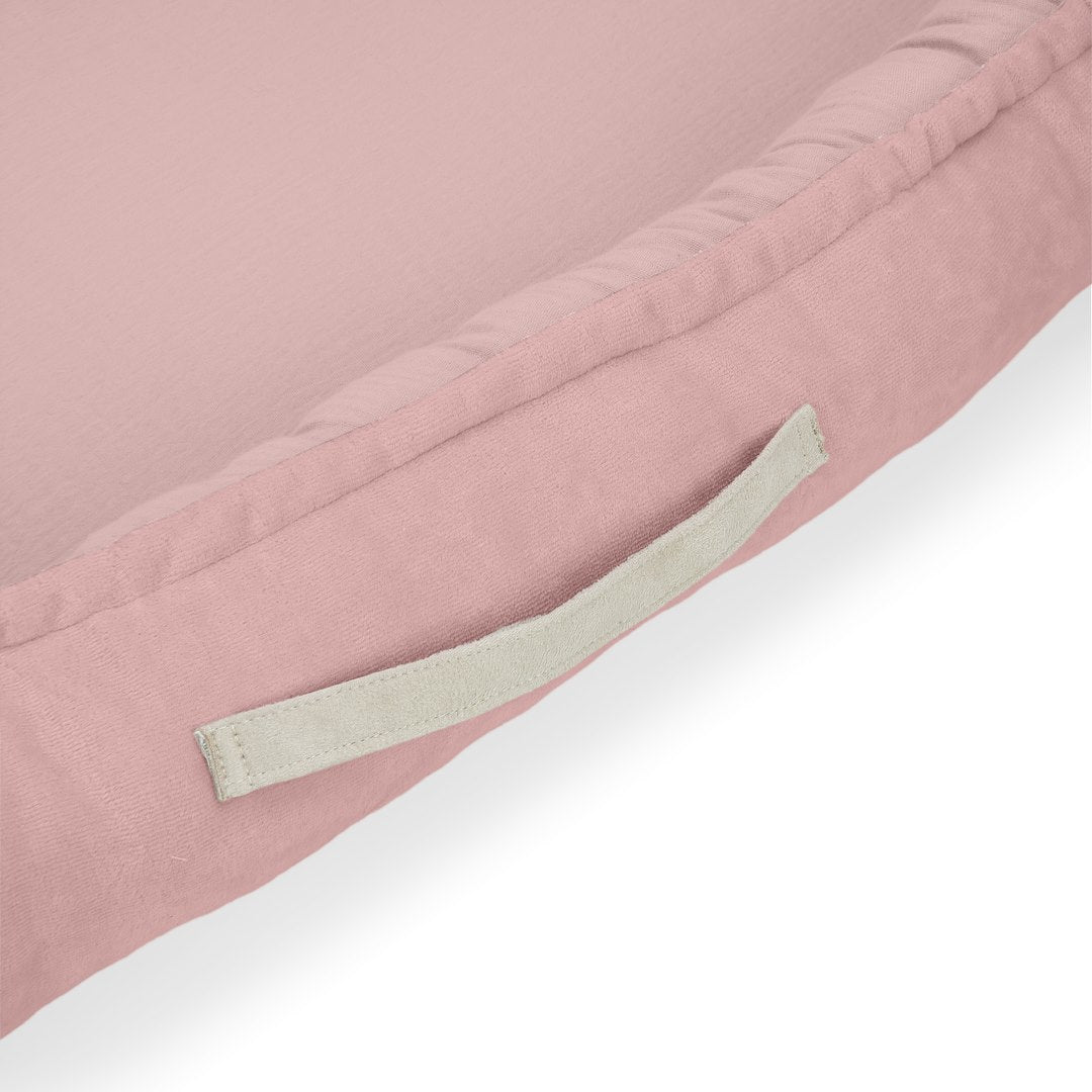 Cuna Nido Colecho Bebe Muselina Rosa_3