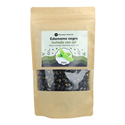 Edamame preto torrado com sal Planeta Huerto 250 g