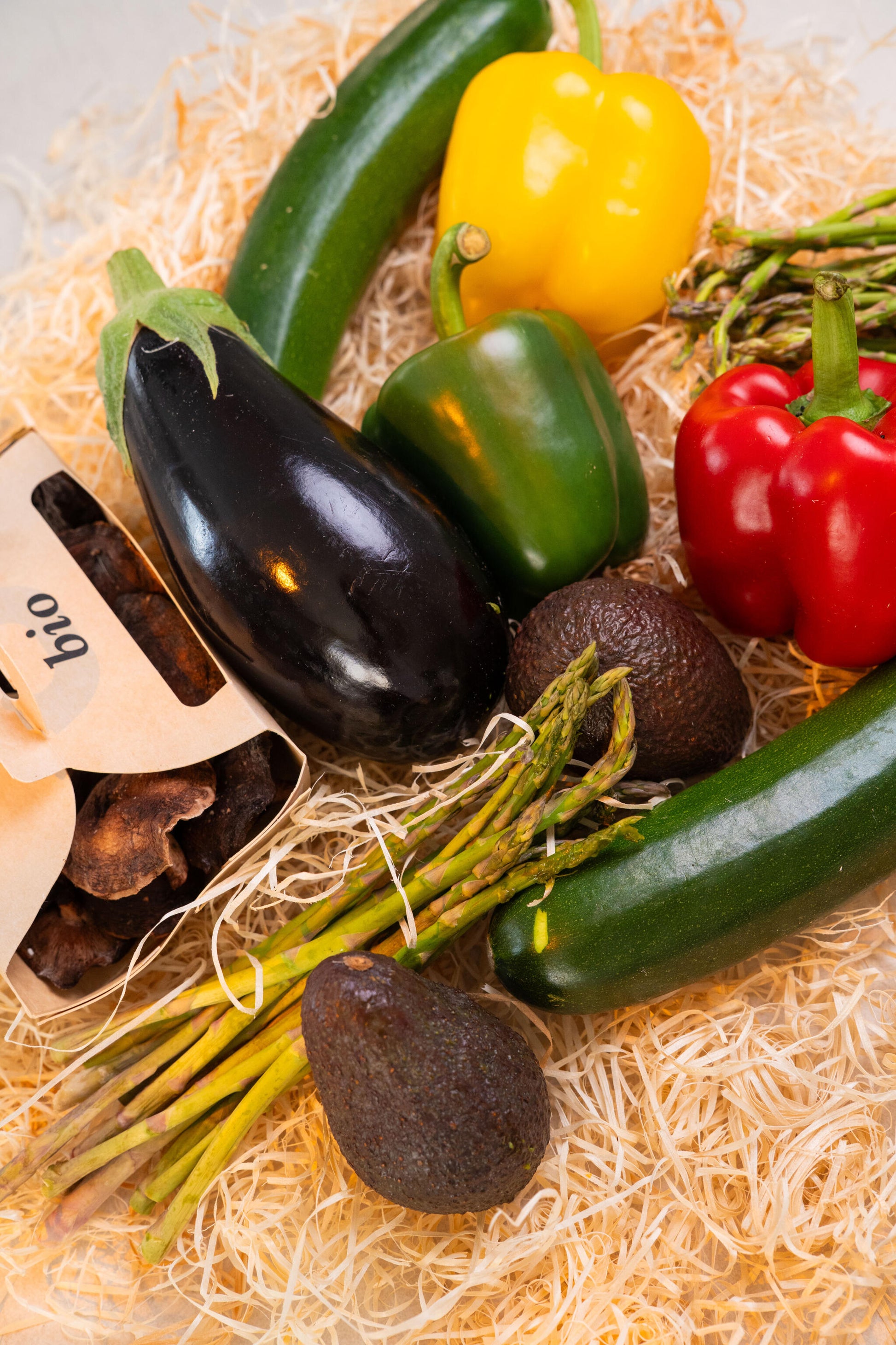 Cesta de verduras ecologicas especial para hacer a la plancha, parrilla o en work. peso aprox. 4/5 kilos_2