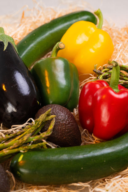 Cesta de verduras ecologicas especial para hacer a la plancha, parrilla o en work. peso aprox. 4/5 kilos_3