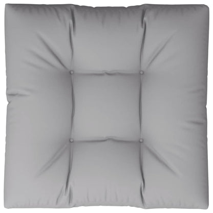 Vidaxl Cojín Para Sofá De Palets De Tela Gris 70x70x12 Cm_5