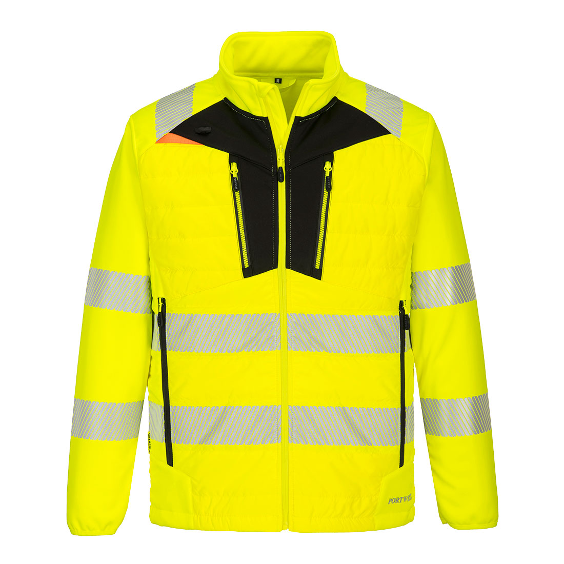 Chaqueta Dx4 De Alta Visibilidad Hybrid Baffle / Xl / Amarillo-negro_0