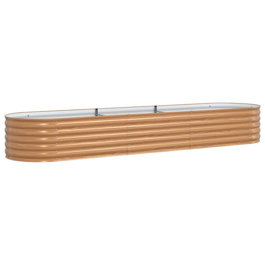 Cama Elevada Marrón 320 X 80 X 44 Cm Acero_0