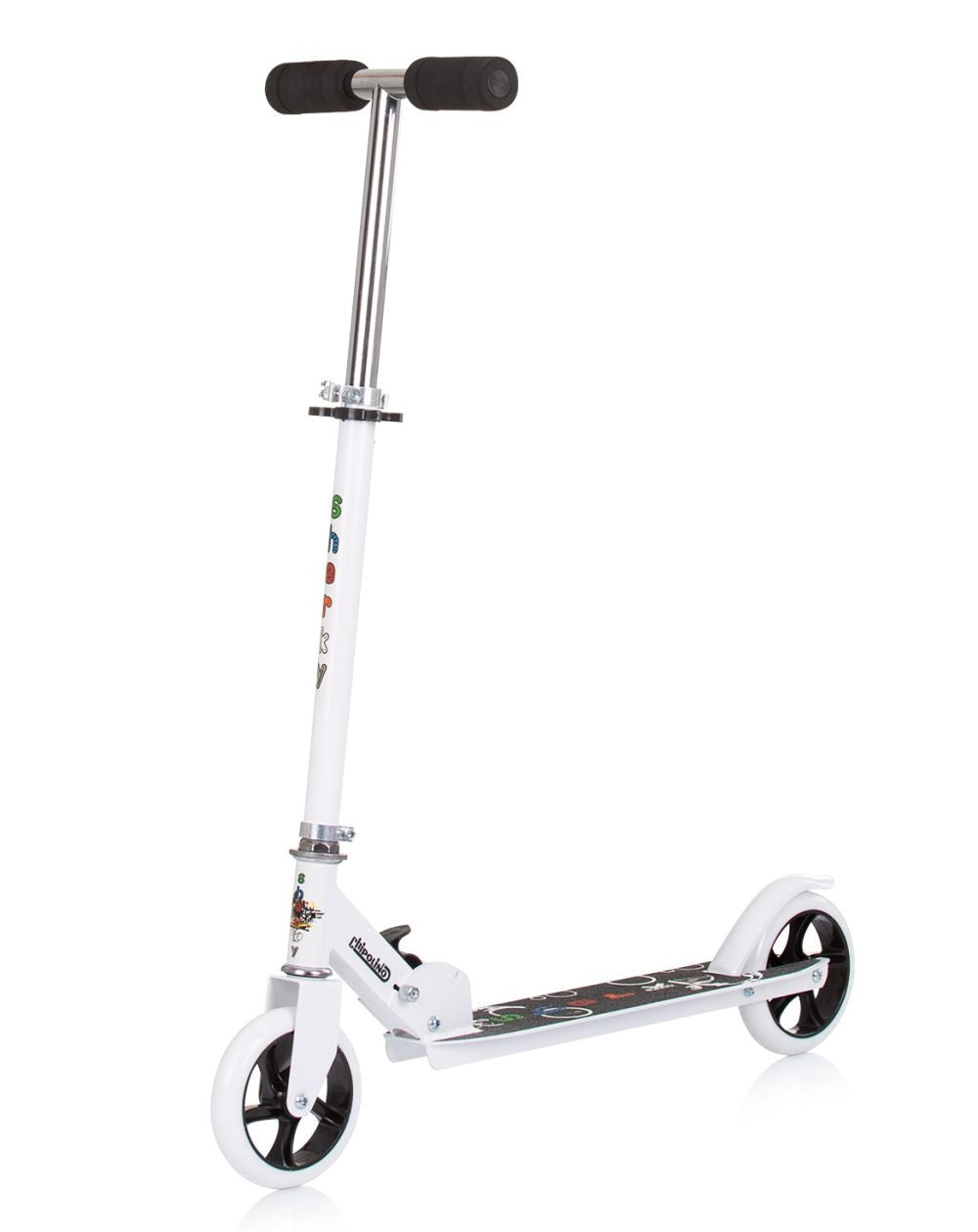 Patinete Infantil Sharky Hasta 100 Kg Plegable White_0