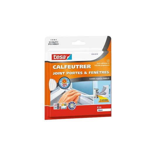 Guarnição em borracha Perfil E 6m x 9mm castanho