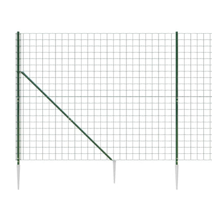 Cerca De Alambre Con Pinchos De Anclaje Verde 1,6x10 M / Vetonek_1
