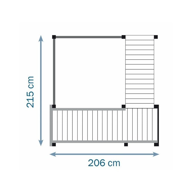 Parque Infantil Masgames Crossfit Xl Barra De Bombero._2