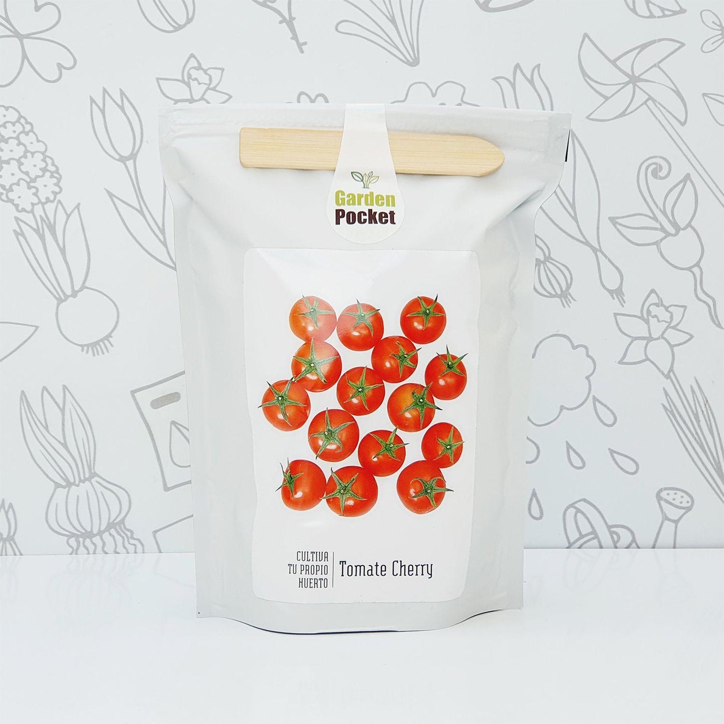Kit de jardim de bolso: tomate cereja