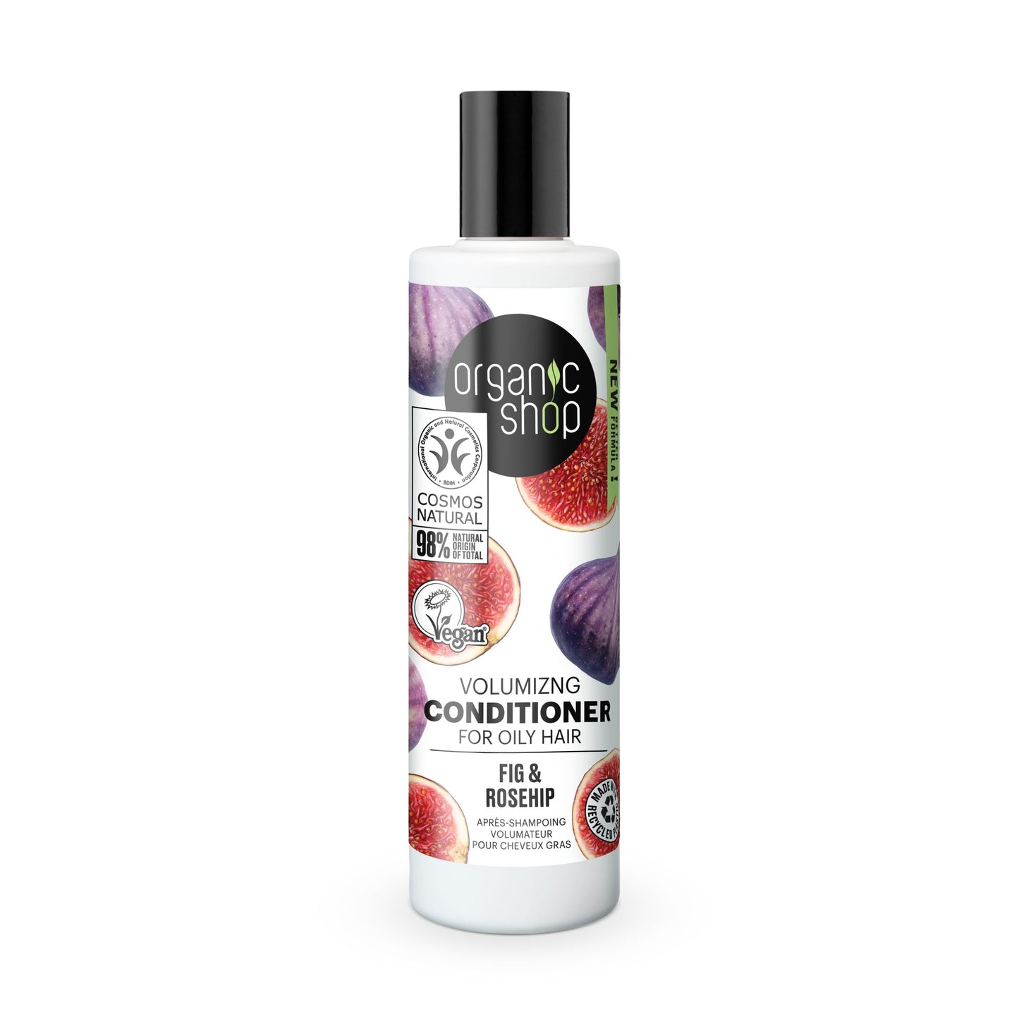 Condicionador de Figo e Rosa Mosqueta para Cabelo Oleoso Organic Shop 280 ml
