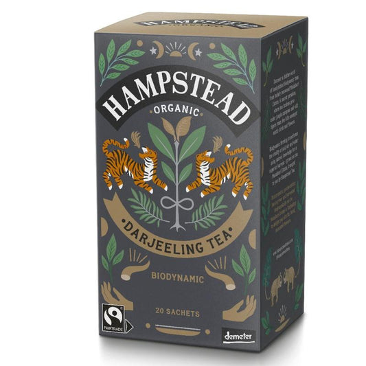 Chá preto Darjeeling Hampstead 20 saquetas