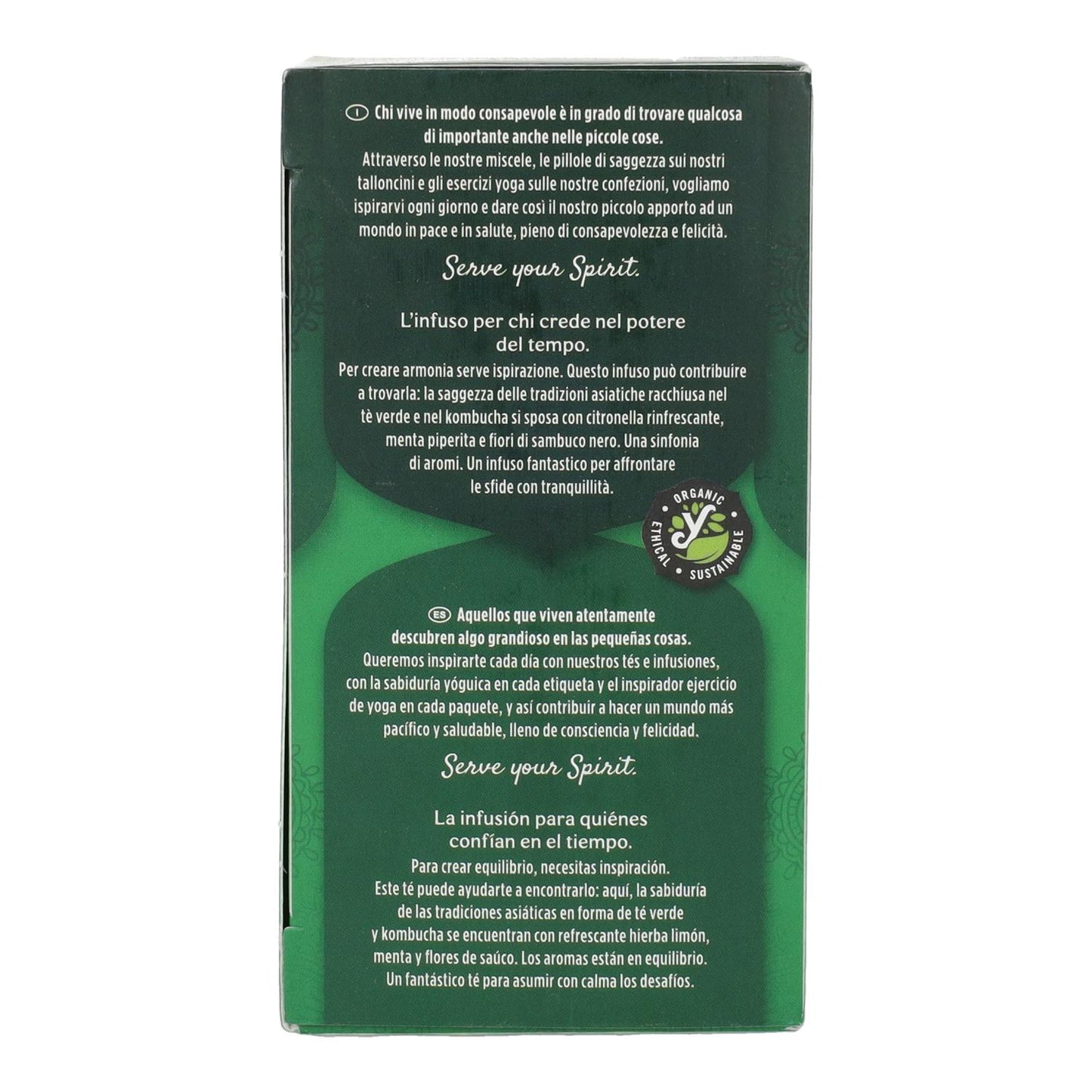 Chá Verde Biológico Harmony Yogi Tea, 17 saquetas