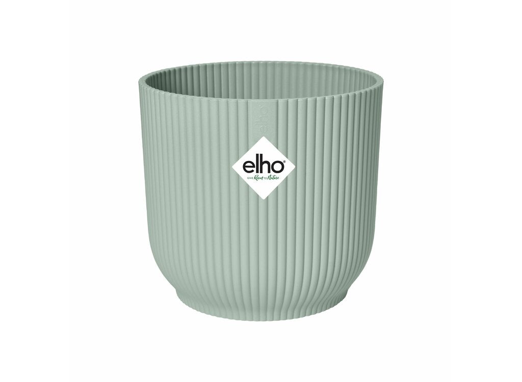 Macetero Vibes Fold Round Elho 14cm Verde Sorbete