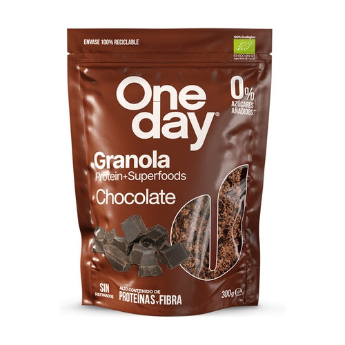 Granola de chocolate ONE DAY 300 gr BIO