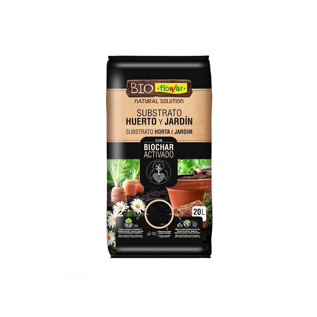 Sustrato Huerto Jardin Biochar Activado 20l_0