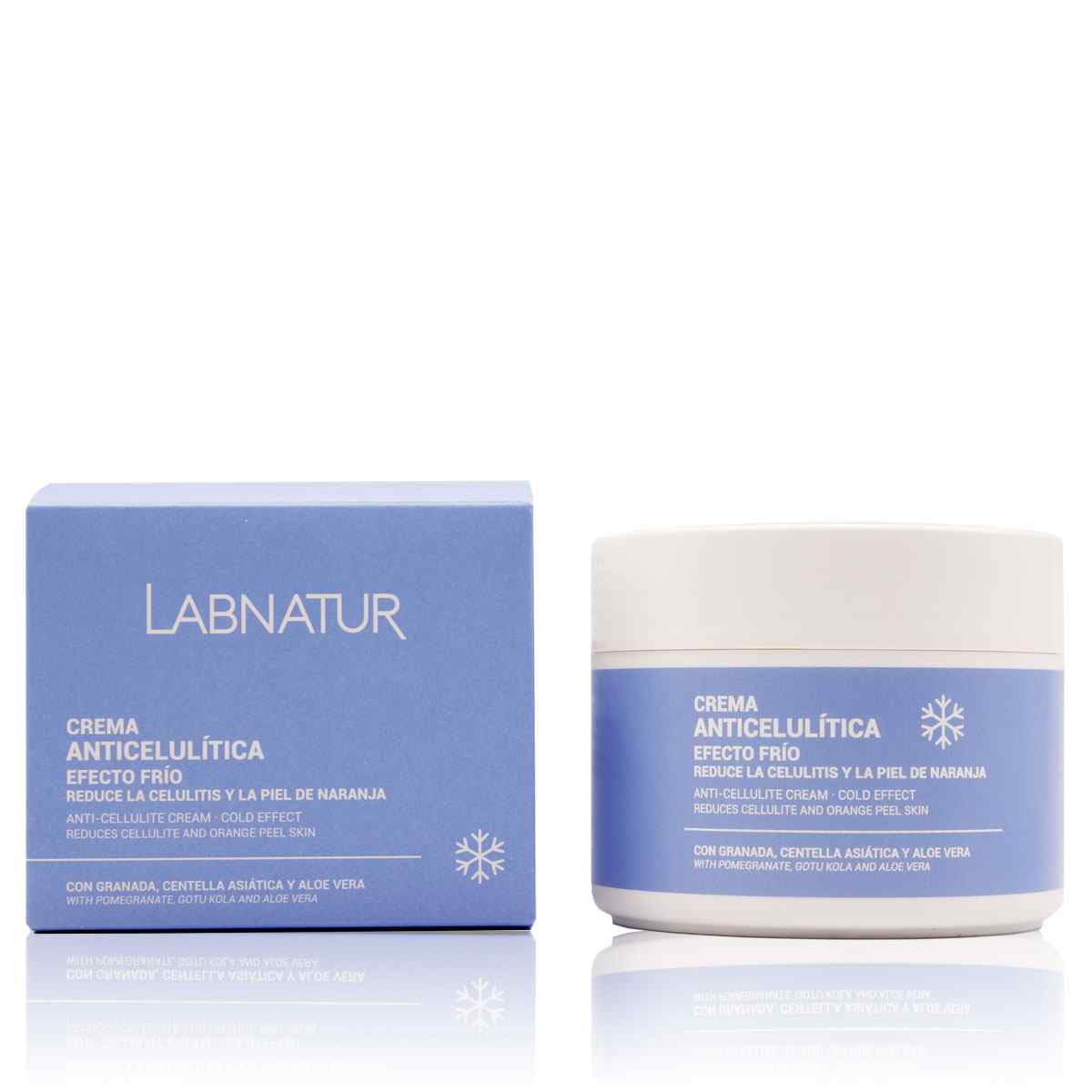 Gel Crema Anticelulítico Frío Labnatur 300 ml | Efecto Refrescante | Cuidado Corporal | Firmeza_0