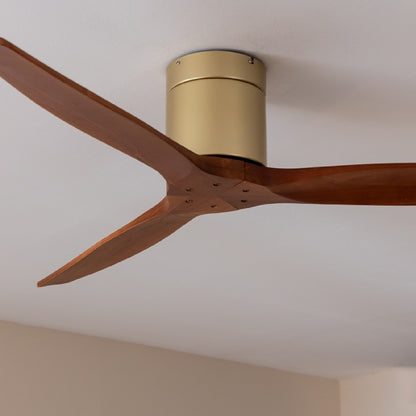 Cecotec Ventilador De Techo Sin Luz Energysilence Aero 5500 Aqua Golddarkwood Connected Cecotec_1