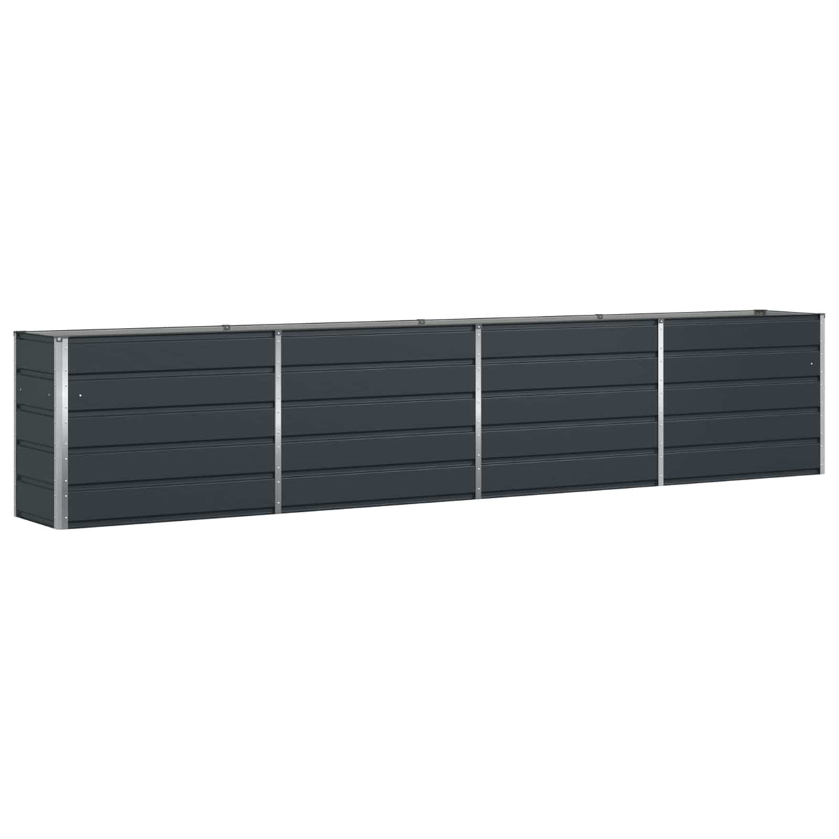 Jardinera Antracita 385 X 50 X 75 Cm Acero Galvanizado_0