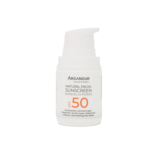 Arganour Protetor Solar Facial FPS 50 50ml Dispenser