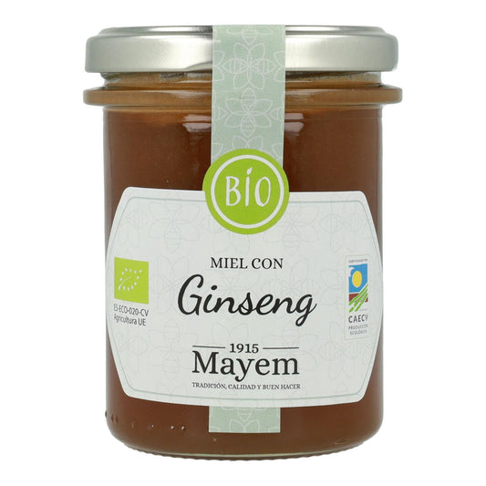 Mel com ginseng biológico Mayem 275 g