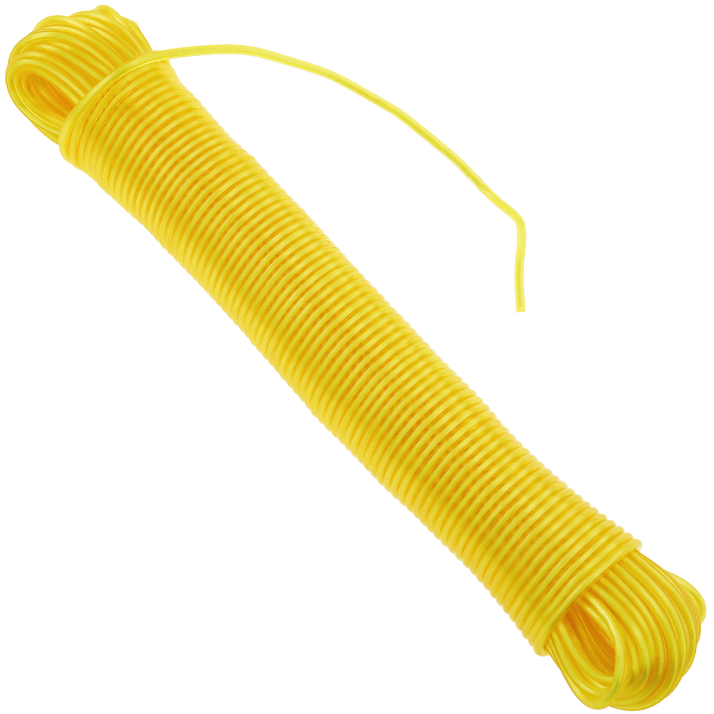 Cuerda De Tendedero De Pvc Con Núcleo De Polipropileno 20 M X 3 Mm Amarilla_4