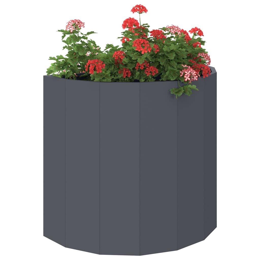 Jardinera Antracita 60 X 30 X 50 Cm Acero_2