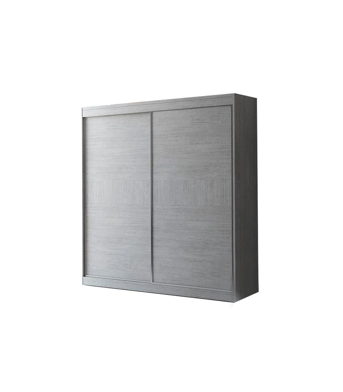 Armario Ropero 2 Puertas Correderas Perú Acabado Blanco Tibet, 210cm(alto) 160cm(ancho) 60cm(fondo)_3