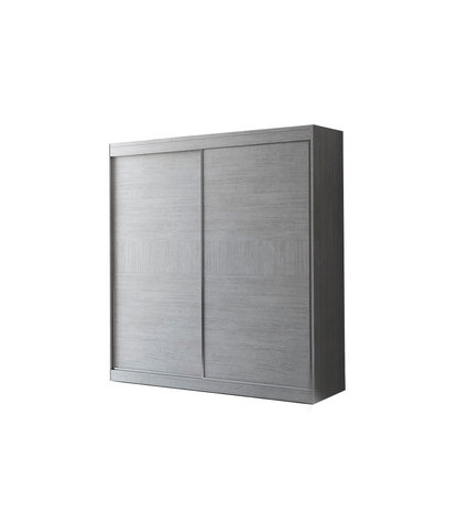 Armario Ropero 2 Puertas Correderas Perú Acabado Blanco Tibet, 210cm(alto) 160cm(ancho) 60cm(fondo)_3
