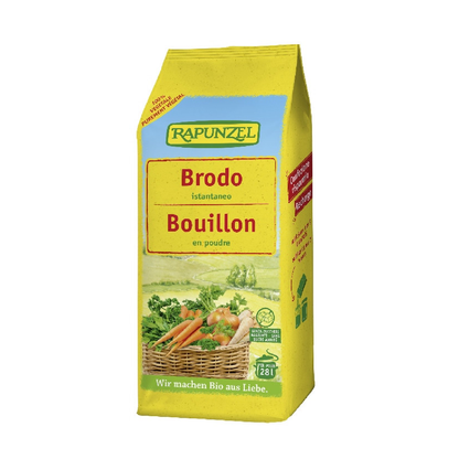 Caldo de Legumes em Pó Brodo Rapunzel 500 g