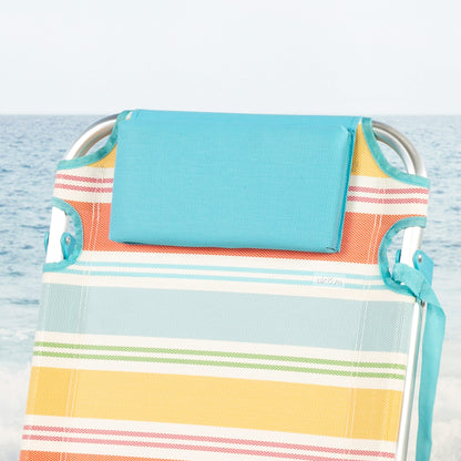 Aktive Pack 2 Sillas De Playa Plegables Aluminio 5 Posiciones C/bolsillo Santorini_5