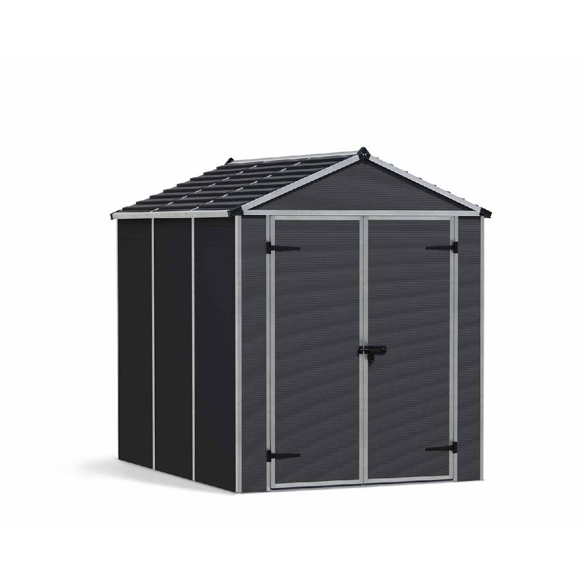 Telheiro de jardim Rubicon 185x229 cm Canopia cinzento escuro