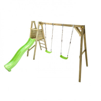 Parque Infantil Masgames Lignum L Dos Asientos Planos._2