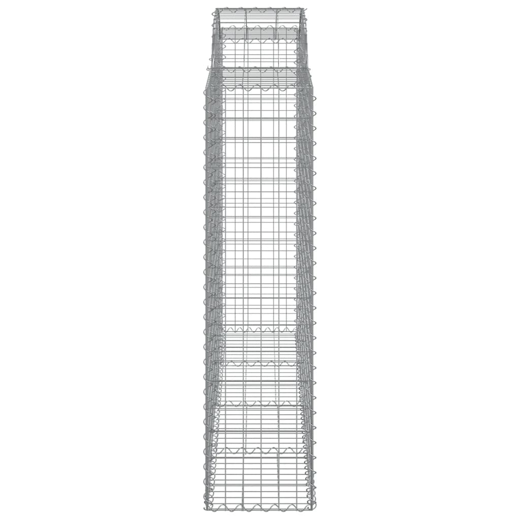 Cestas De Gaviones 8 Uds Forma De Arco Hierro 200x50x160/180 Cm_4
