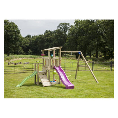 Parque Infantil Masgames Cascade L Con Columpio Individual._1