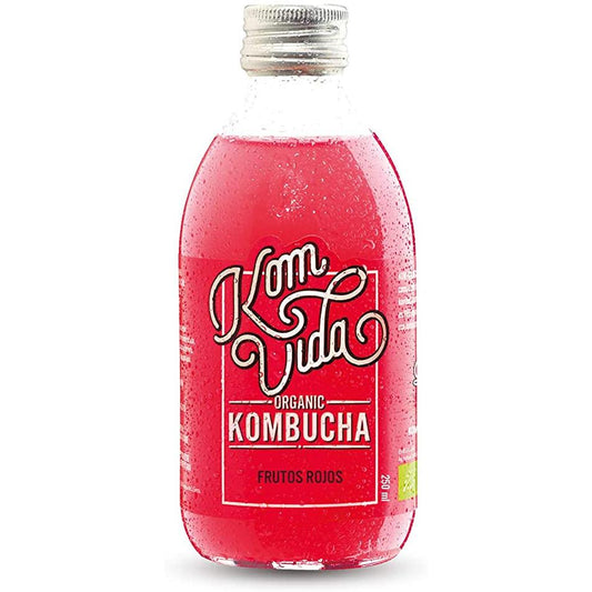 Kombucha Frutos Vermelhos Komvida 250 ml