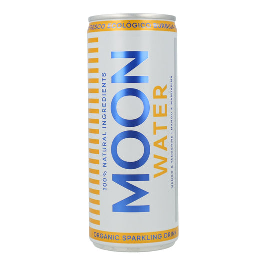 Refrigerante Bio Moon Water de Manga e Tangerina Lata 33 cl