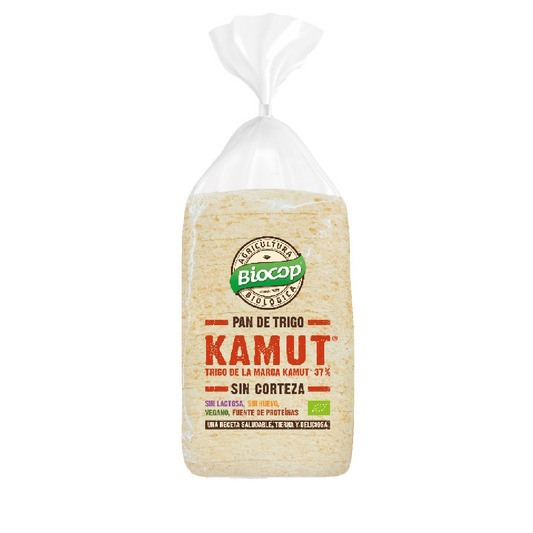 Pão Fatiado Sem Crosta Biocop 300 g