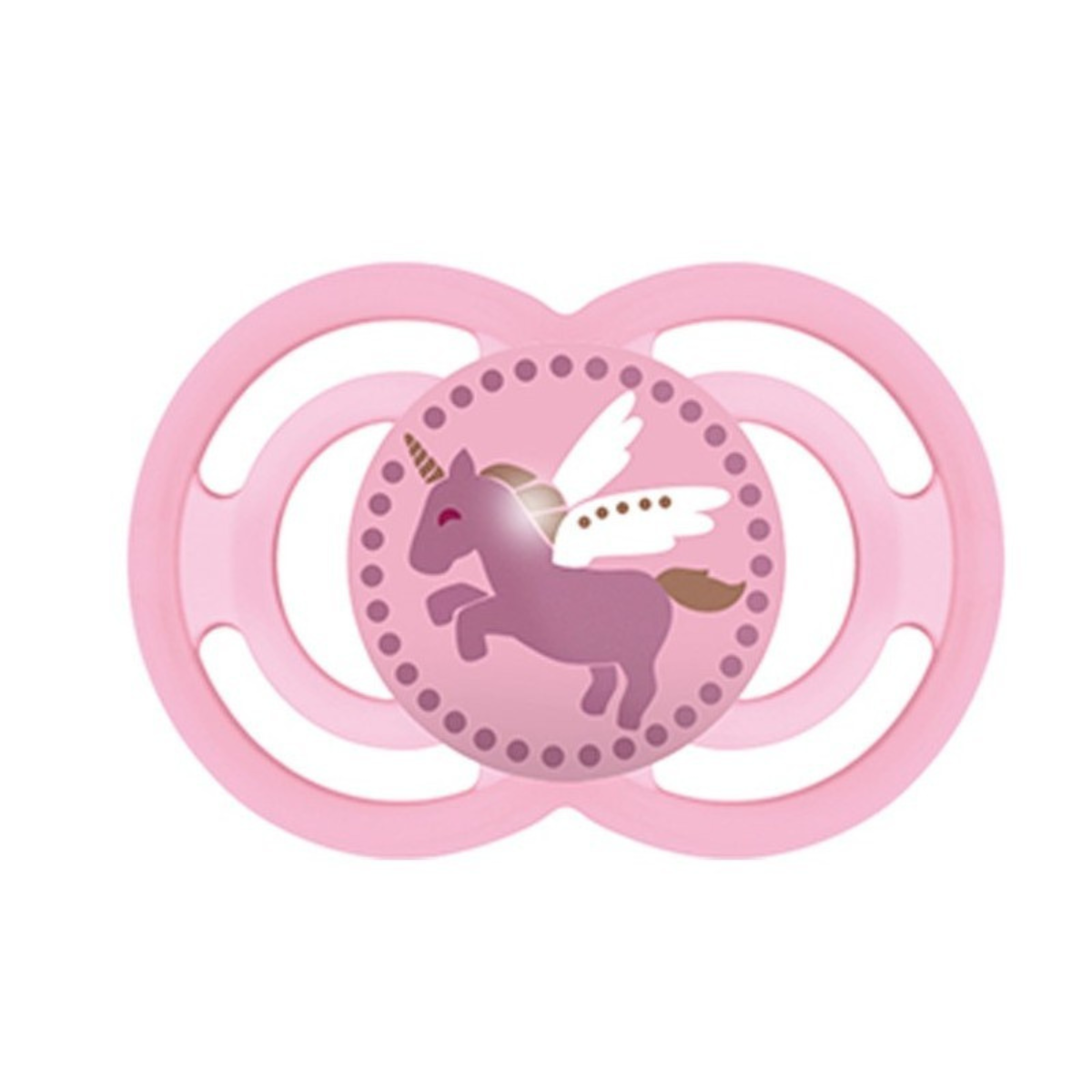 Chupeta de silicone Perfect 16+ - Rosa MAM Baby