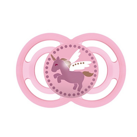 Chupeta de silicone Perfect 16+ - Rosa MAM Baby