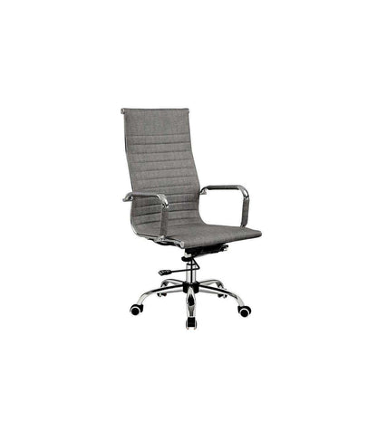 Silla Despacho Giratoria Elevable Acabado Gris Ceniza, 60 Cm(ancho) 108-115 Cm(altura) 66_0