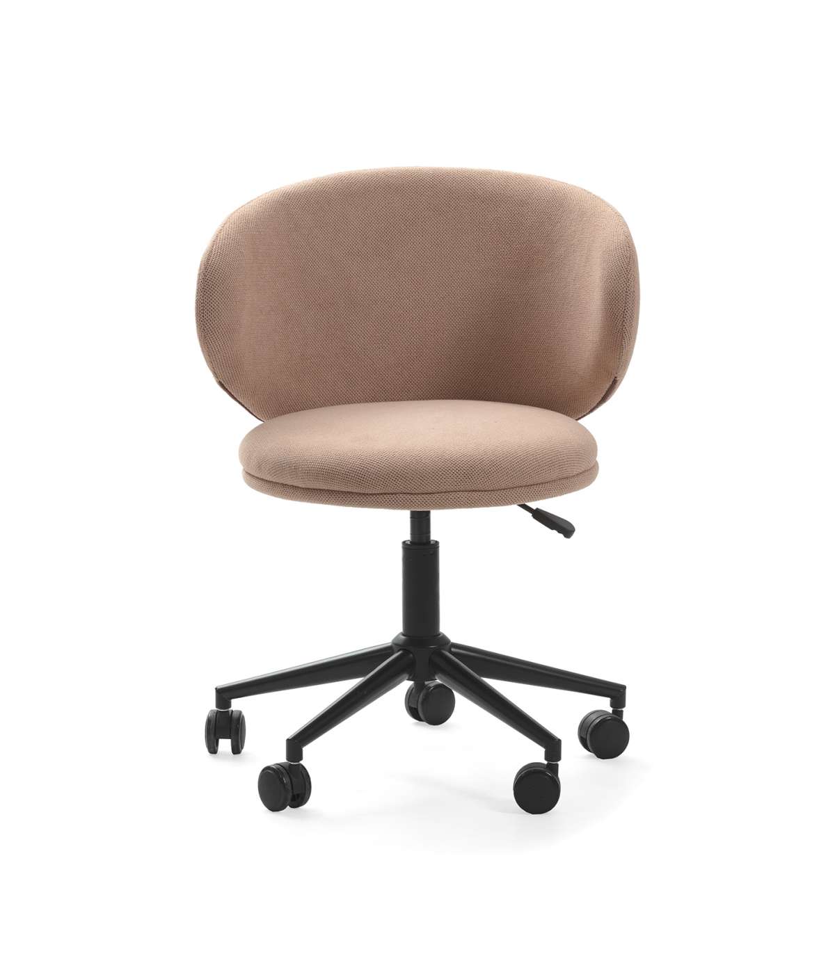 Sillón Despacho Giratorio Elevable Rebeca Acabado Rosa Clara, 60.5m(ancho) 73.5/83cm(altu_1