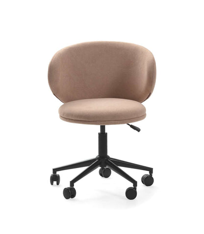 Sillón Despacho Giratorio Elevable Rebeca Acabado Rosa Clara, 60.5m(ancho) 73.5/83cm(altu_1
