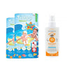 Pack x2 Fraldas de Natação Swimmers T4 (8-15kg) Tidoo + Alphanova Protetor Solar Infantil FPS 50 125 ml
