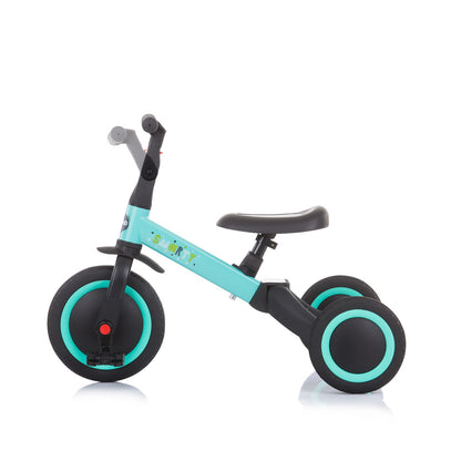 Triciclo Convertible En Bicicleta Con Pedales Smarty Mint_1