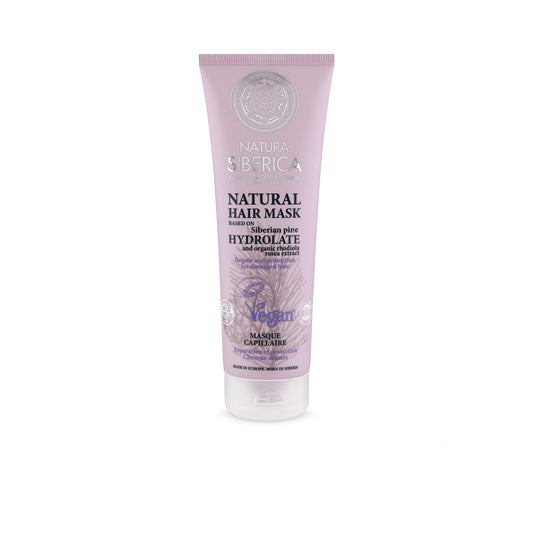 Máscara capilar Natura Sibérica 200 ml para proteção e reparação de cabelos danificados