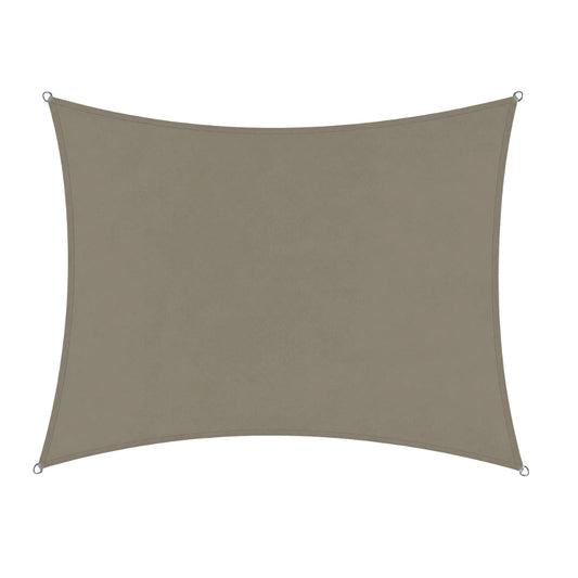 Malla De Sombreo Cuadrada Sunnet Kit Elast 3,4x3,4 M Marron Nortene_0