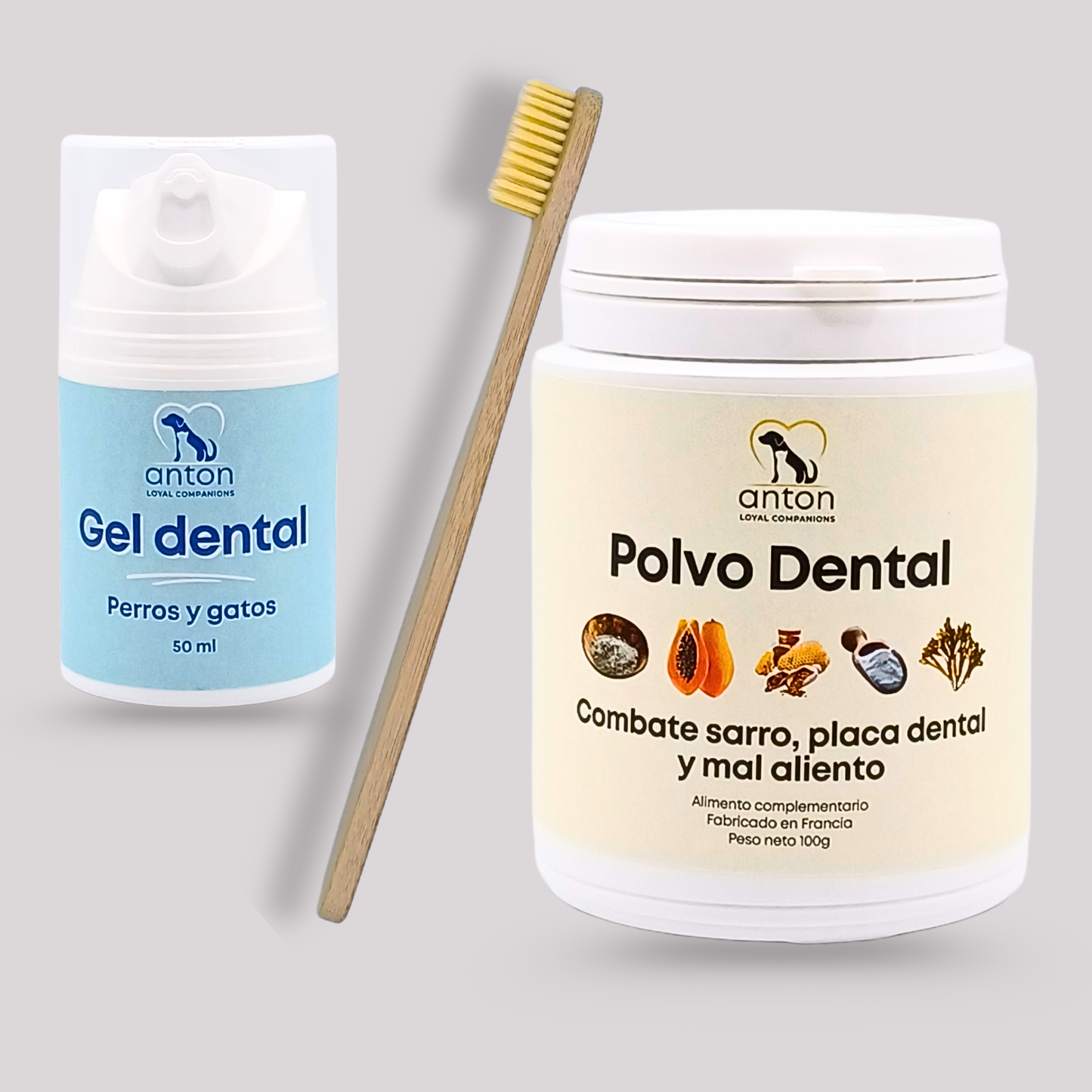 Lote “ritual De Cuidado Bucal Natural” – Higiene Completa Para Perros Y Gatos_0